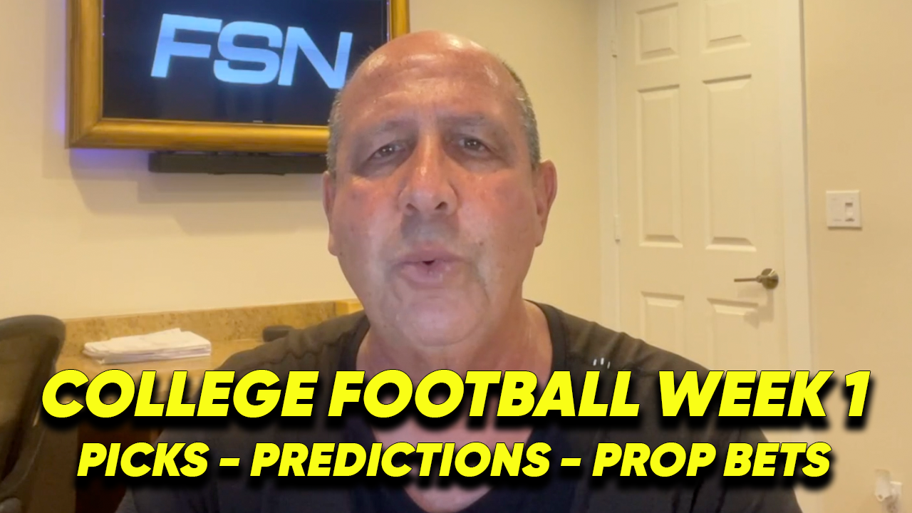 College Football Week 1 Picks, Predictions, And Prop Bets