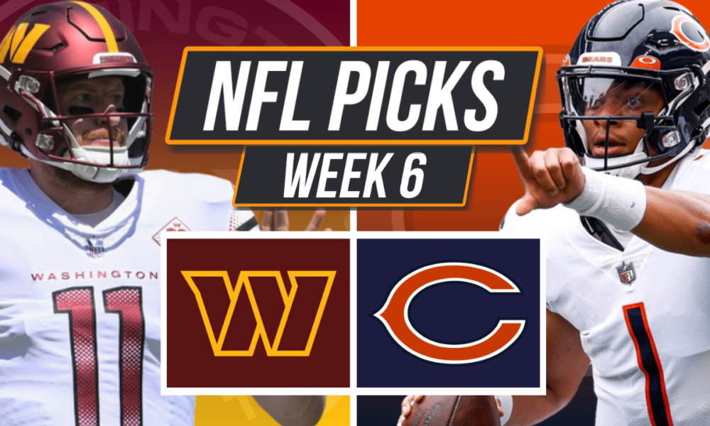 Commanders vs Bears Picks and Predictions NFL Week 6 Thursday Night