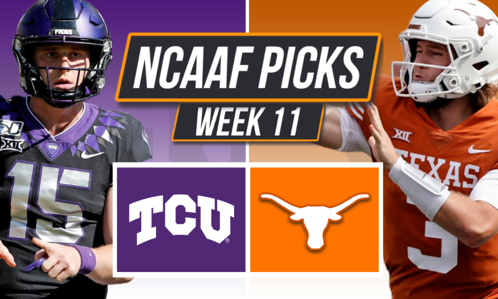 College Football Week 11 Picks: TCU Vs Texas